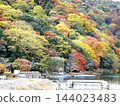 Scenery from Togetsu Bridge in Arashiyama 144023483