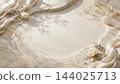Elegant frame with gold accents 144025713