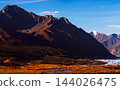 mountains landscape with snow covered mountains 144026475