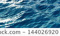Blue Ocean Waves Surface Storm Winter Water Texture Ripples 3D Render 144026920