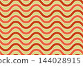 retro wavy line pattern background vector 144028915