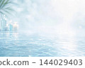 "Background Material" Light spreading across the water's surface and the shimmering of the water 144029403