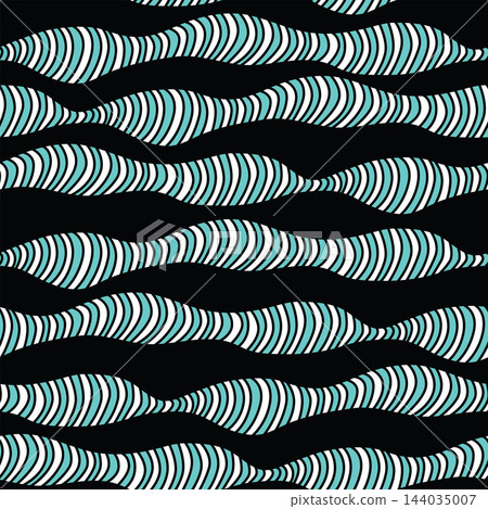 Abstract wave vector Illustration Abstract wave vector Illustration 144035007