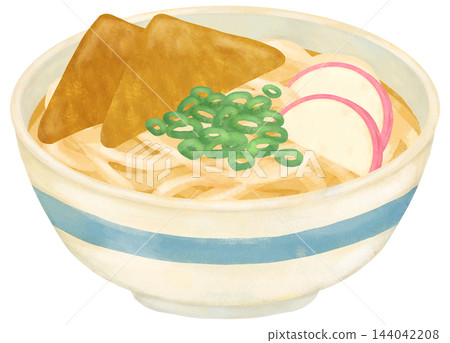 簡單的狐狸烏龍麵插圖 144042208