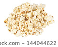 Popcorn bag isolated on white background 144044622