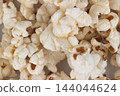 Popcorn bag isolated on white background 144044624