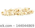 Popcorn bag isolated on white background 144044869