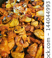 grilled meat and vegetable 144044993