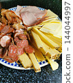 czech salami and cheese 144044997