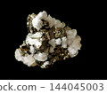 pyrite mineral isolated 144045003